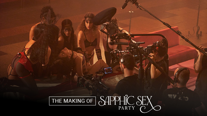 Behind The Scenes: Sapphic Sex Party