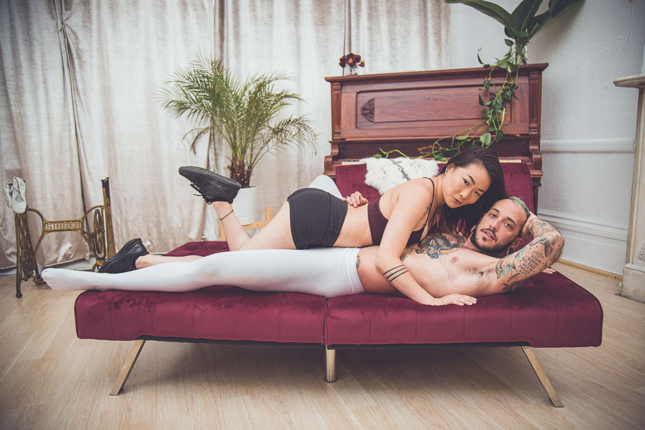 Underneath Their Nylon Leotards porn photos