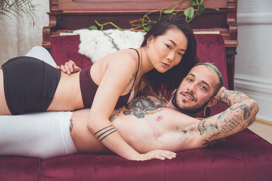 Underneath Their Nylon Leotards porn photos