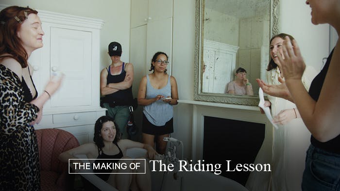 Behind The Scenes: The Riding Lesson