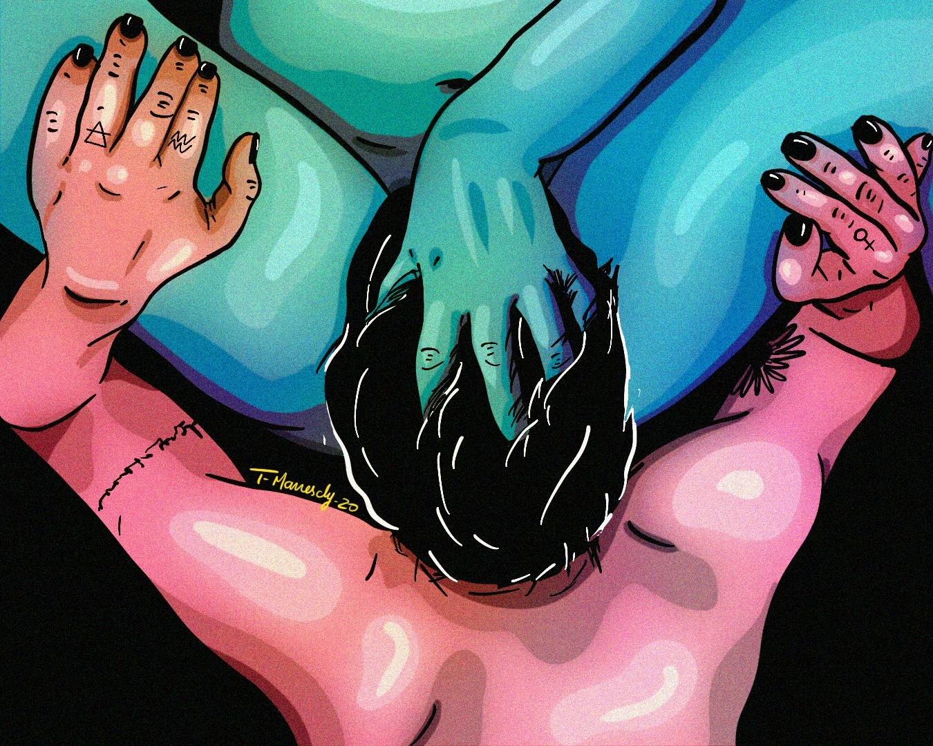 Porn Illustrations by Tainá Maneschy | XConfessions Porn for Women