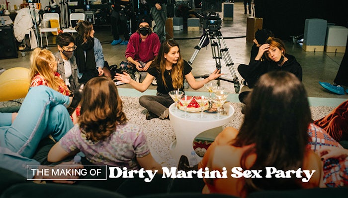 Behind The Scenes: Dirty Martini Sex Party Behind The Scenes: Dirty Martini Sex Party