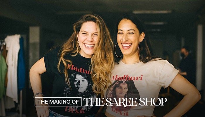 Behind The Scenes: The Saree Shop Behind The Scenes: The Saree Shop